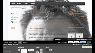 Applying a background image to a DrupalGardens Theme