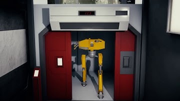 First 3D robot animation on maya 2017-2018