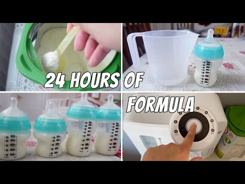 How to Make Baby Formula for the Day 🍼 | 24 Hours | First Time Mum UK