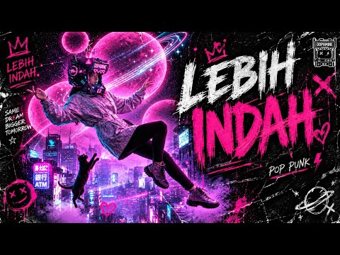 Lebih Indah - E2 | Official Lyric Video | Pop Punk Indonesia
