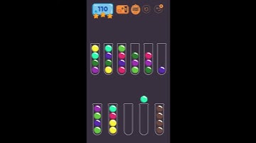 Ball Sort - Color Puzzle Level 110 ⭐️⭐️⭐️