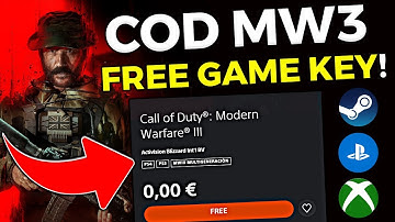 Call of Duty MW3 For FREE?!? How to Get COD MWIII for FREE! XBOX, PS, and PC, STEAM & BATTLE NET