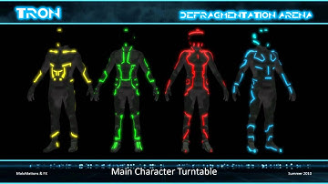 TRON Animation - Character Turntable