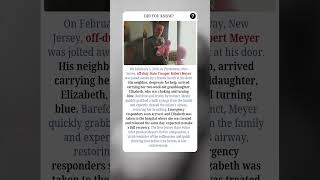 Off-Duty Trooper Saves Choking Newborn in New Jersey