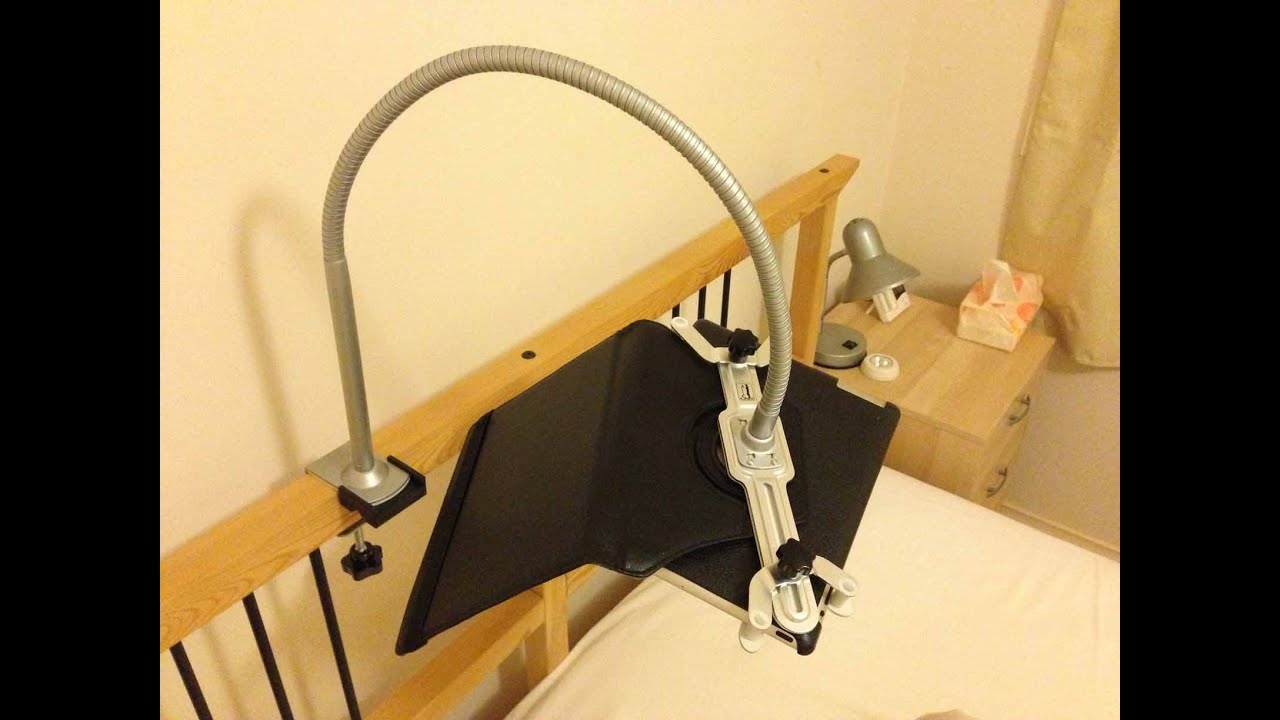 Best Ipad Clamp Stand Hands Free On Bed Youtube