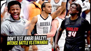 Famous DON'T TEST Amari Bailey!! EMOTIONS WERE HIGH In Sierra Canyon's WILD Playoff Game vs Etiwanda!! Profile