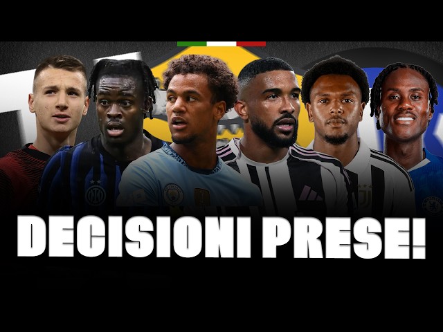 🚨 ADDIO DECISO! BOBB-ROMA, CIAO JUVE, TRE NOVITÀ MILAN! INTER: DUE FIRME! CHALOBAH, BREMER, PIO…