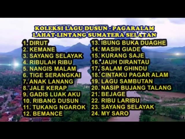 Koleksi Lagu Dusun Terpopuler sepanjang Masa 2021 class=