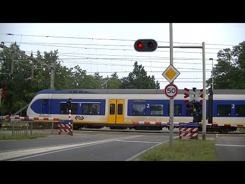 Spoorwegovergang 't Harde // Dutch railroad crossing