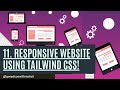 Project 1: Creating a Responsive Cards using Tailwind CSS: Tailwind Tutorial #11