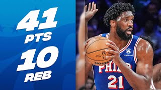 Joel Embiid Drops 41-Pt Double-Double On January 15, 2024