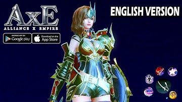 AxE: Alliance vs Empire - English Version by NEXON (Android/IOS Gameplay)
