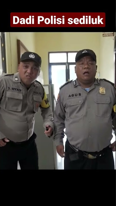 Mukidi karo Gendut dadi Polisi cuplikan Woko channel #shorts #short #komedi #lucu