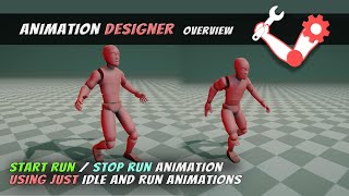 [Animation Designer] Create Start Run and Stop Running Animations