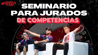 Seminario de Jurados será dado por Infranich (clase cero)