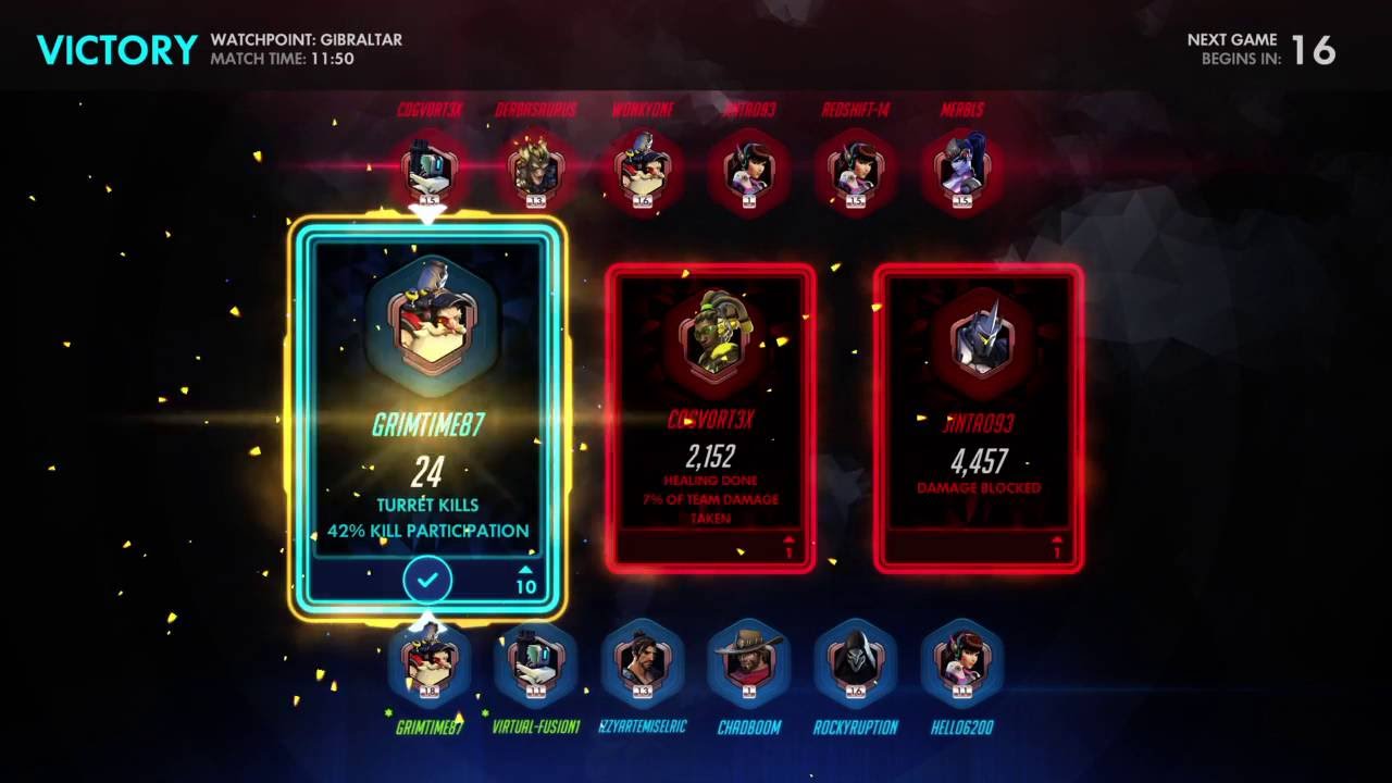 Overwatch - Torbjorn Legendary Vote