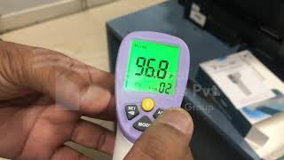 Toshniwal Industries Pvt. Ltd. - IRBT - Infrared Body Thermometer - How to Use ?