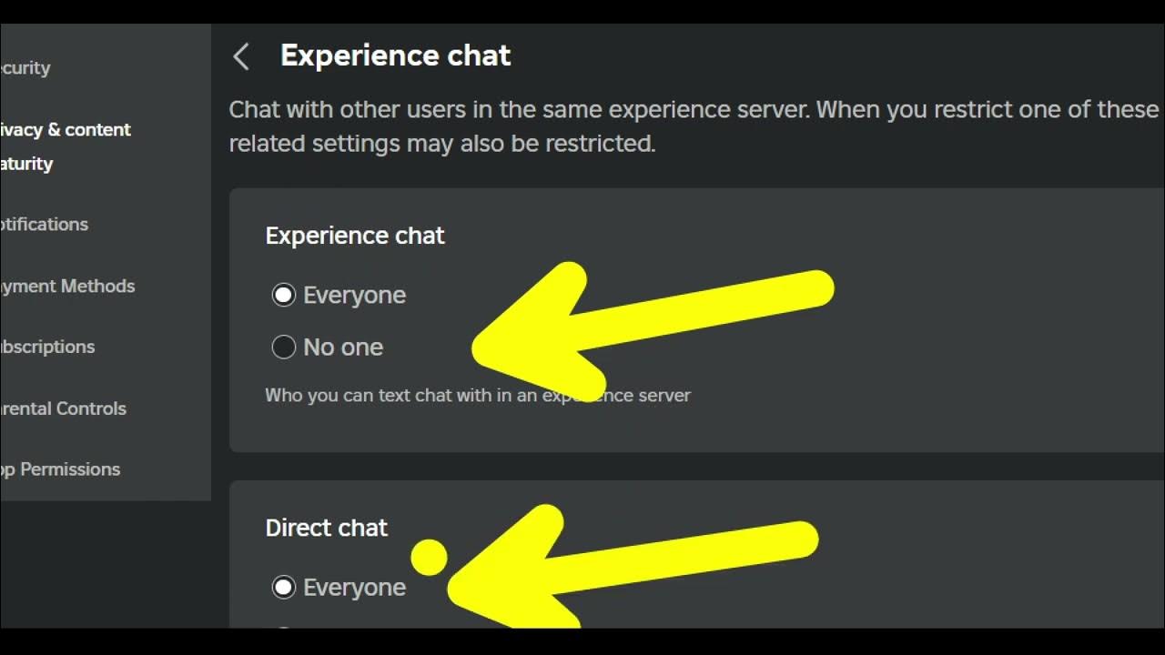 Your Privacy Settings Prevent Chat With Some People How to Fix " to chat with friends, turn on chat in your privacy