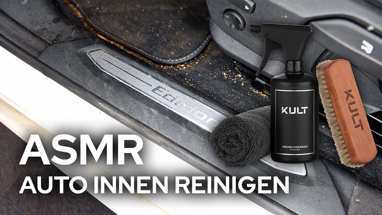 Auto Innen Reinigung auf ProfiNiveau I ASMR Detailing YouTube