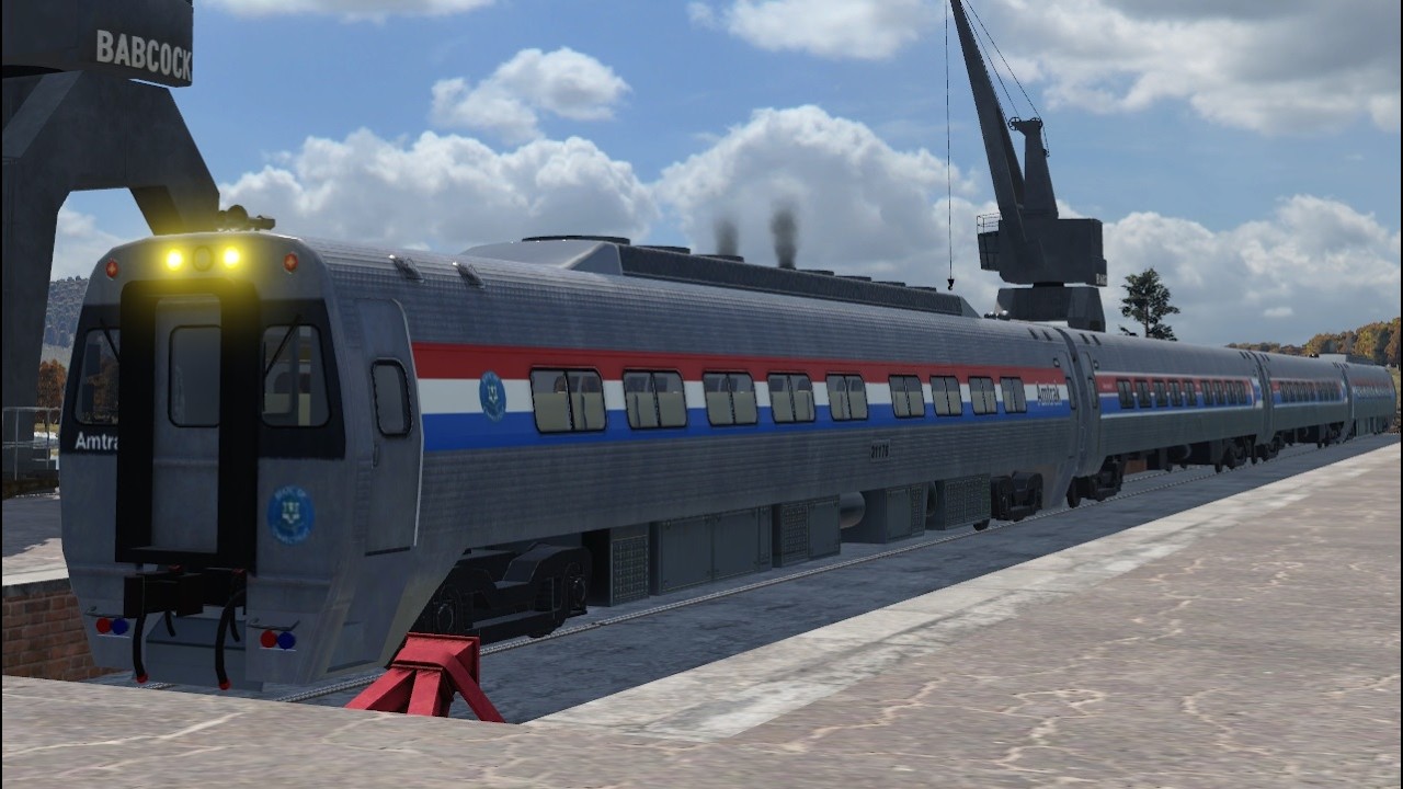 Transport Fever 2 Amtrak B Line Columbia to Savannah Population feeder line