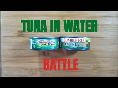 Chicken Of The Sea Tuna In Water Nutrition Label