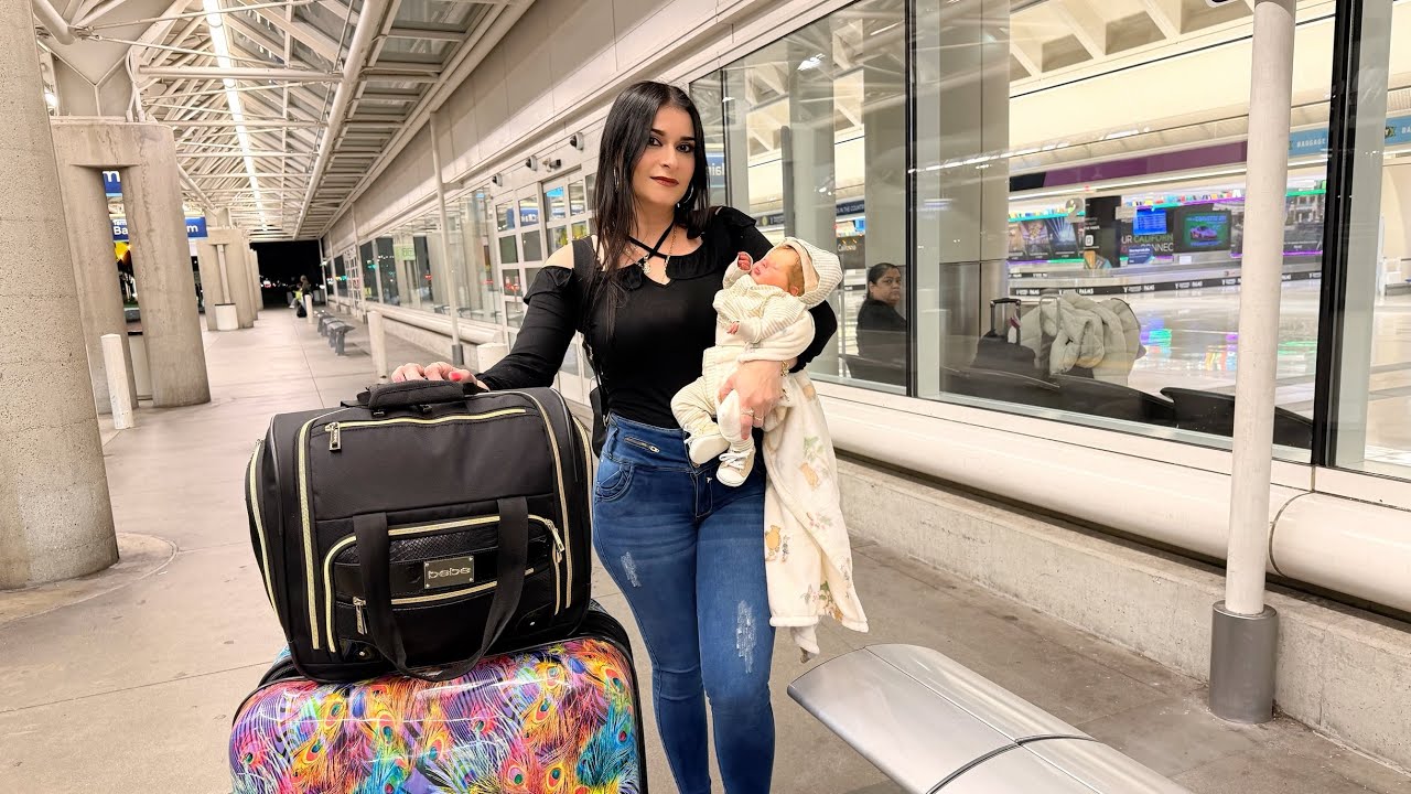 VLOG: MI PRIMER VIAJE CON MI BEBÉ REBORN VARONCITO (VIAJAMOS EN AVIÓN ✈️)