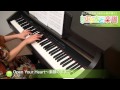 Open Your Heart~素顔のままで~ / JUJU : ピアノ(ソロ) / 中級
