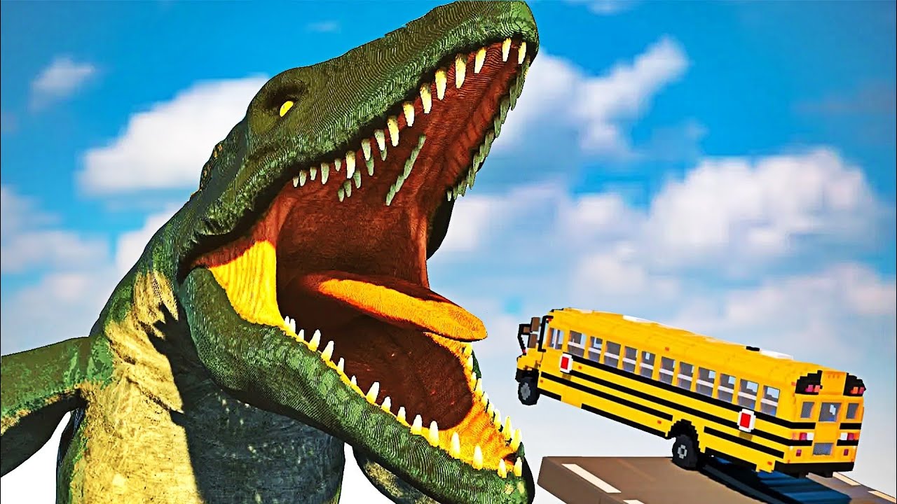 Voitures vs Mosasaurus | Teardown