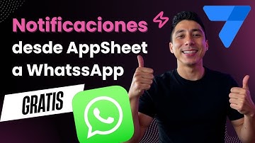 📑🔥 Cómo ENVIAR DOCUMENTOS y NOTIFICACIONES por WhatsApp desde AppSheet FÁCIL Y RÁPIDO (GRATIS)