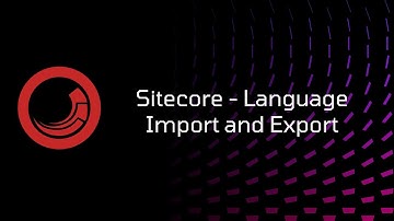 Sitecore - Language Import and Export