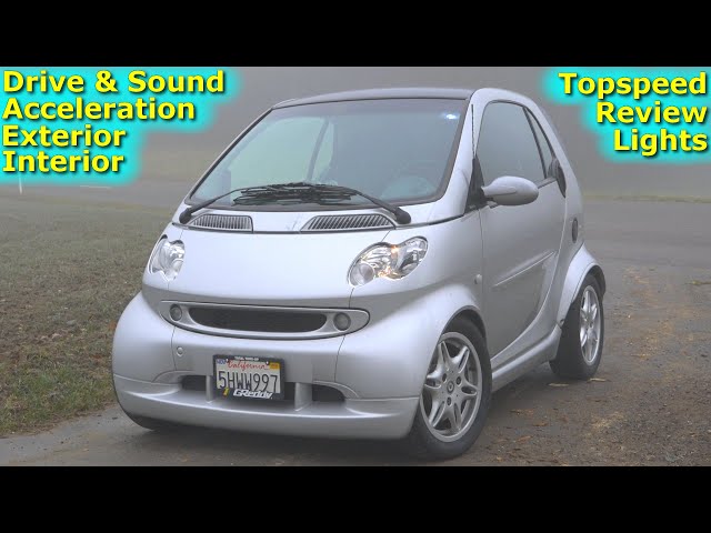 2005 Smart Fortwo C 450 0.7 Brabus (75 PS) TEST DRIVE 