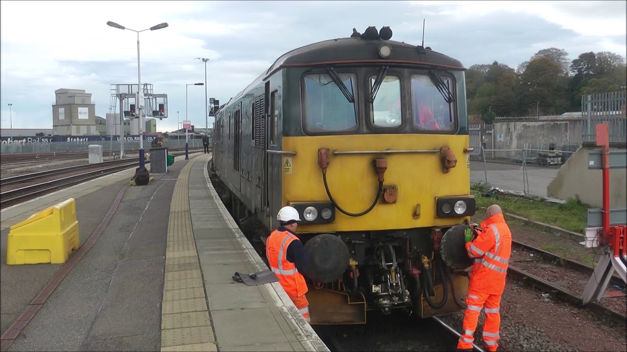 First LNER Azuma service to Inverness, 1Z41/1Z42 on October 23rd 2019, 800109, plus Sleeper shunting