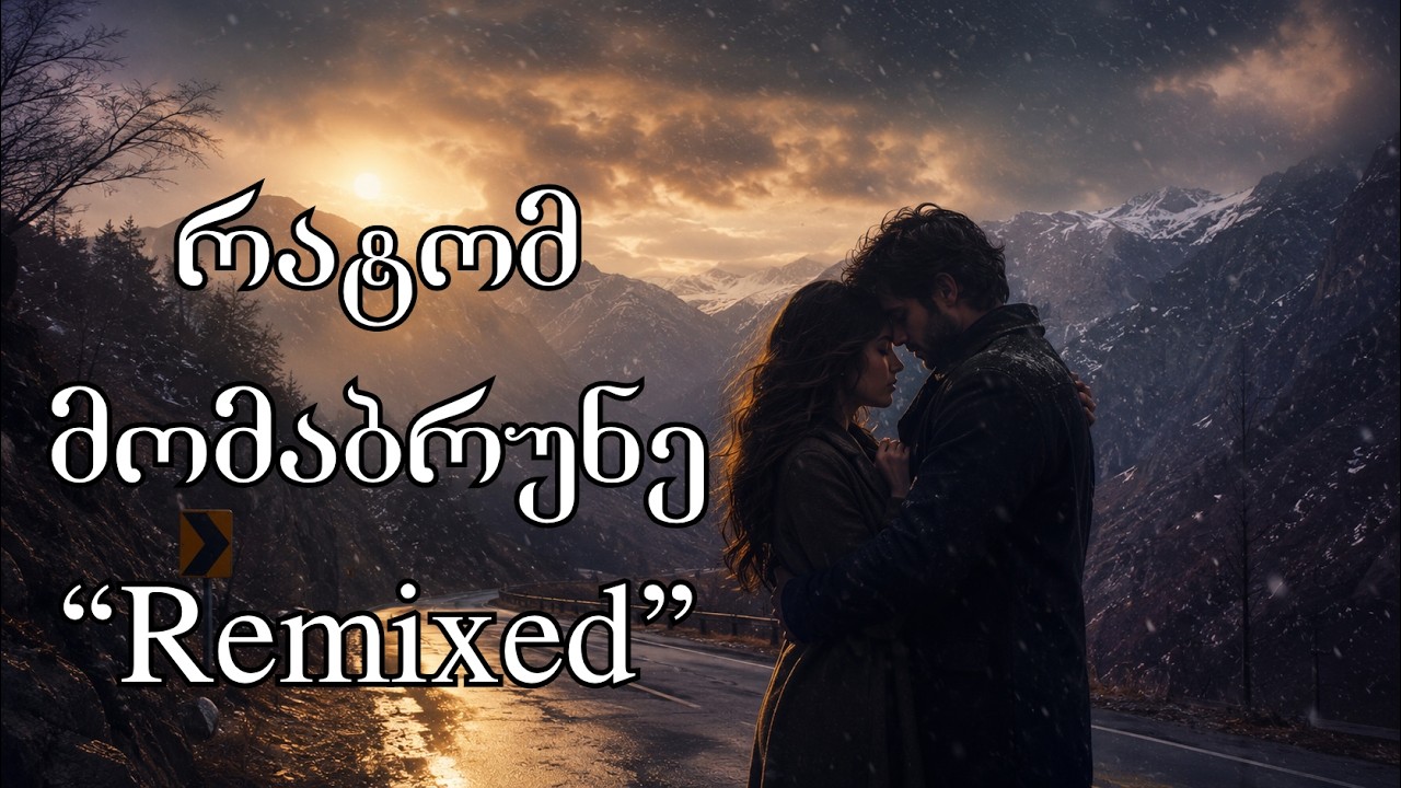 Ratom Momabrune Gzidan - Remixed - Antoni's Ai Music / რატომ მომაბრუნე გზიდან - რემიქსი