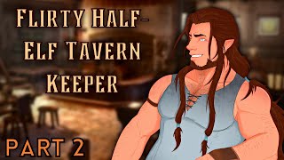 [M4A] Flirty Half-Elf Tavern Keeper part 2 - ASMR roleplay (Blythe) (DnD)