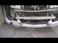 Nissan X-Trail 2005  of the removal of bumpers - Nissan X-Trail 2005 снятие бамперов