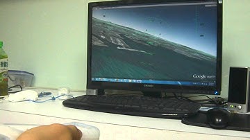 Wii controller control Google earth