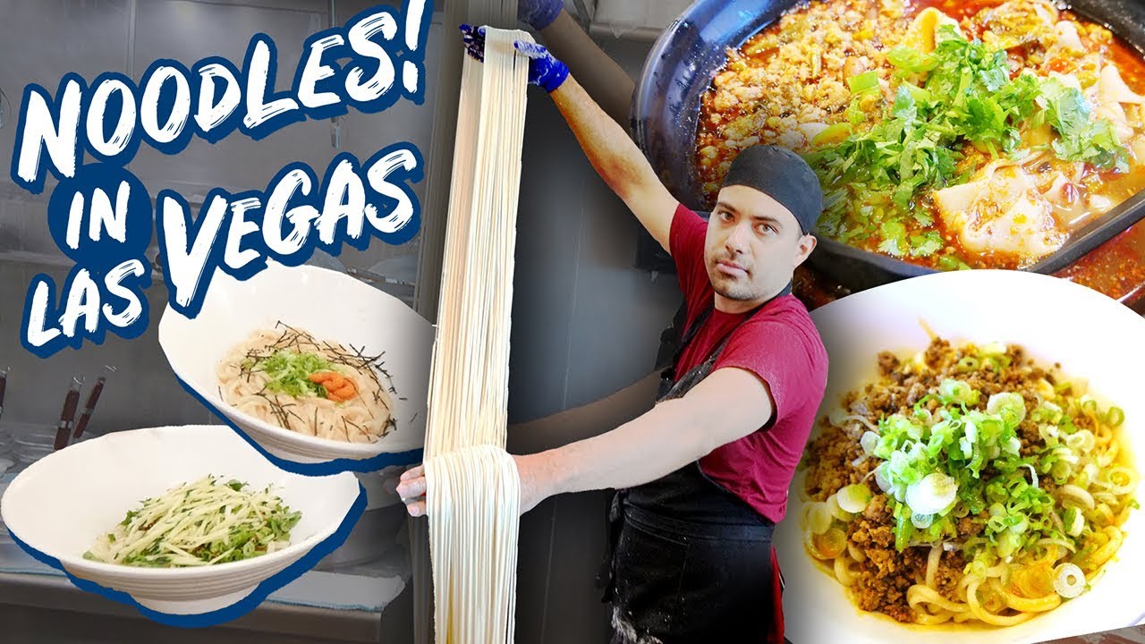 BEST Las Vegas NOODLES! Chinese BEEF NOODLES & Japanese Udon are MUST TRY! | Strictly Dumpling