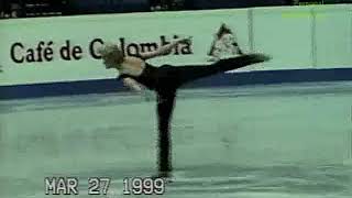 Maria Butyrskaya Мария Бутырская (RUS) - 1999 World Figure Skating Championships, Ladies LP Practice