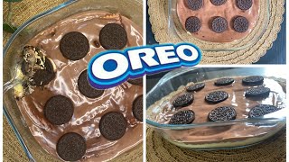 حلى الأوريو  البارد بأسهل طريقة   OREO dessert ?