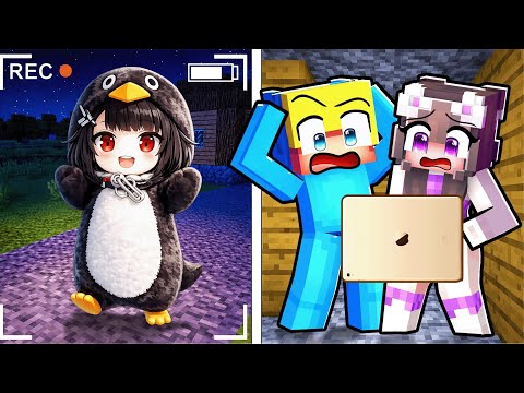 Meine Überwachungskameras haben GOO GOO GAGA PINGUIN gefilmt in Minecraft!