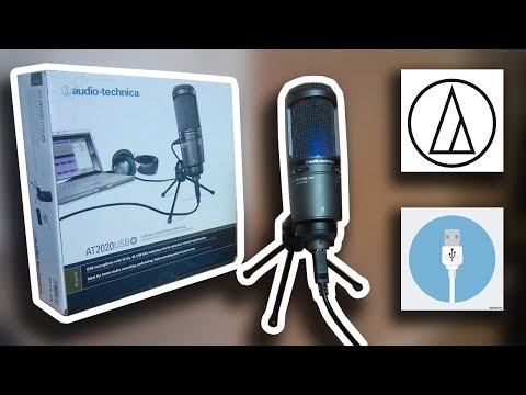Распаковка и Обзор usb Микрофона AUDIO-TECHNICA AT2020 USB+ UNBOXING (Пользовался 1,5 года)