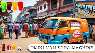 soda machine maruti Omni mobile van soda machine all details , soda mobile van