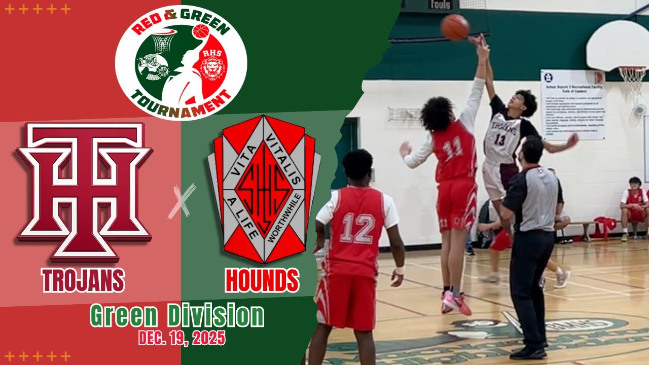 SJHS Hounds vs HTHS Trojans | Red & Green Tournament