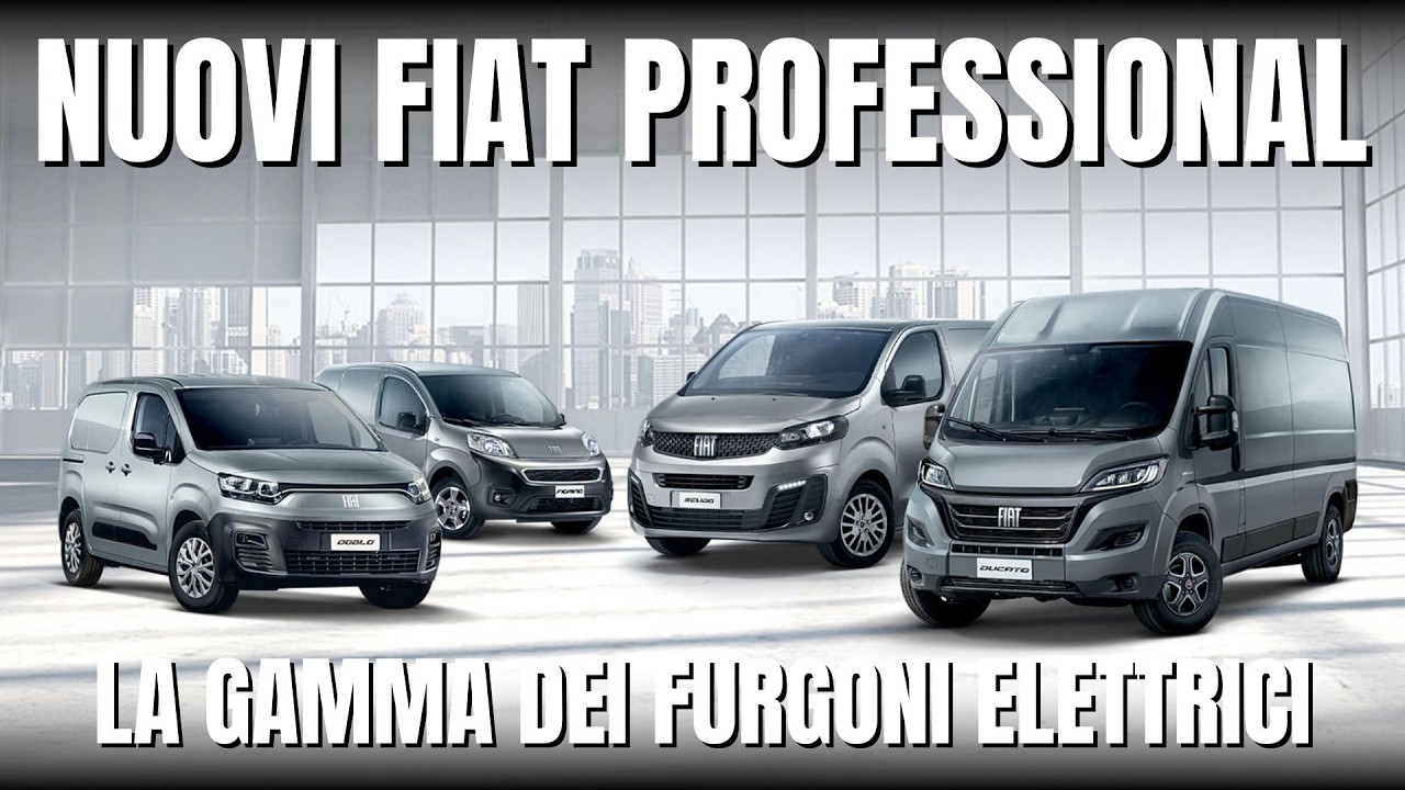 Furgoni Elettrici FIAT: E-Doblò, E-Scudo, E-Ducato, E-Ulysse | Quale Conviene Davvero? | B2CAR.it