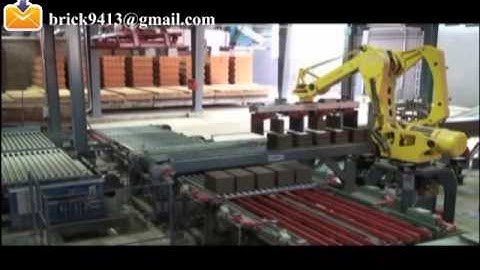 best red clay brick factory with robot loading machine,tunnel kiln (email to brick9413@sina.com)