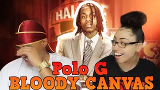 MY DAD REACTS TO Polo G - Bloody Canvas (Official Audio) REACTION!!!!!