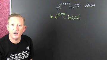 Solving exponential equations with decimals