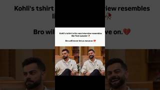 Bro😎 will never let us😫 #moveon. #cricket #testcricket #testretirement #viratkohli
