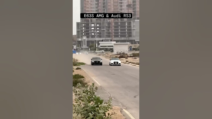 AMG E63S vs AUDI RS3