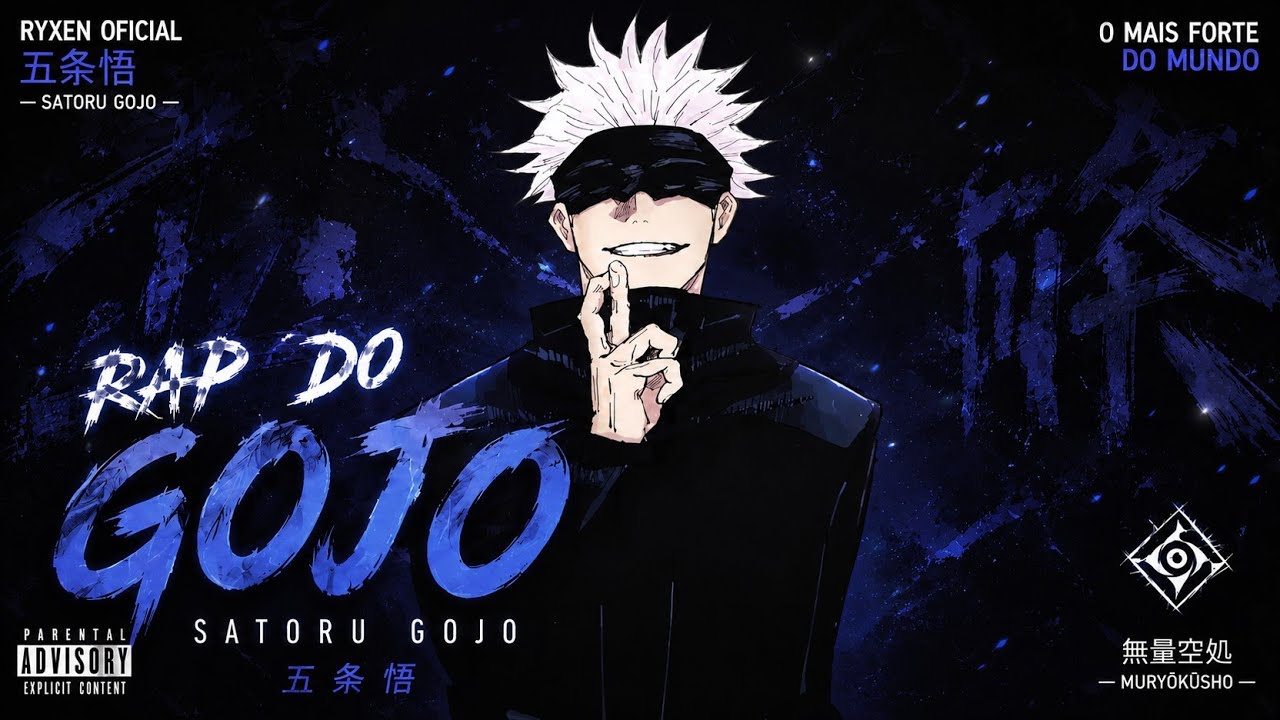 RAP DO SATORU GOJO | O MAIS FORTE | RYXEN OFICIAL - YouTube